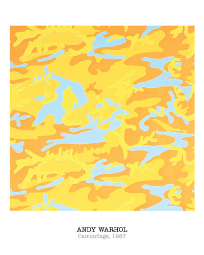 Camouflage, 1987 by Andy Warhol - 16 X 20 Inches (Art Print)