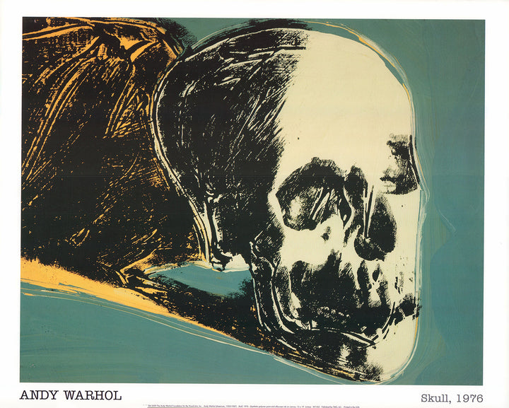 Skull, 1976 by Andy Warhol - 16 X 20 Inches (Art Print)
