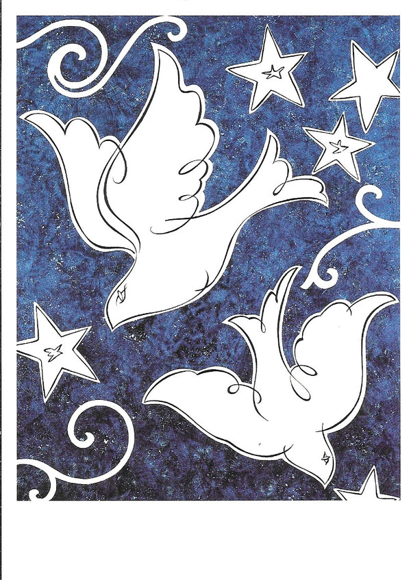 Birds by Marie - 4 X 6 Inches (10 Postcards)