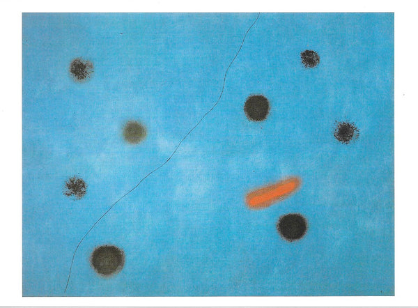 Bleu I, 1961 by Joan Miro - 4 X 6 Inches (10 Postcards)