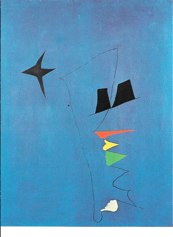 Blue Ground, 1927 by Joan Miro - 4 X 6 Inches (10 Postcards)