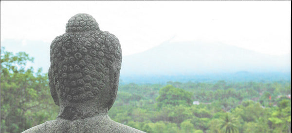 Borobudur by Philippe Bourseiller - 5 X 9 Inches (10 Postcards)