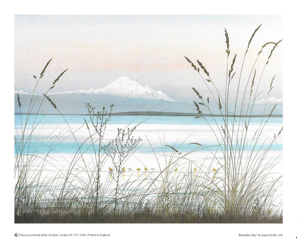 Boundary Bay by Jeane Duffey - 8 X 10 Inches (Art Print)