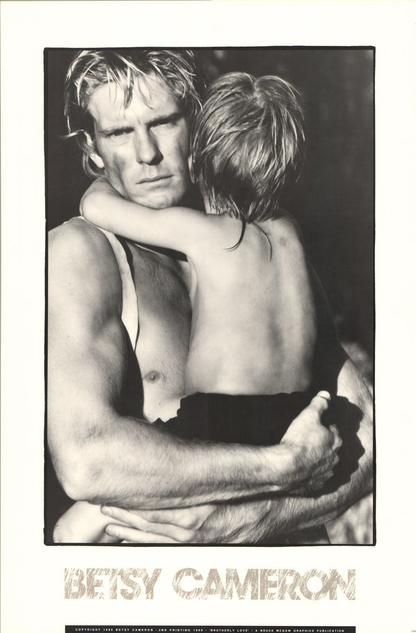 Brotherly Love, 1989 by Betsy Cameron - 20 X 28 Inches (Art Print)