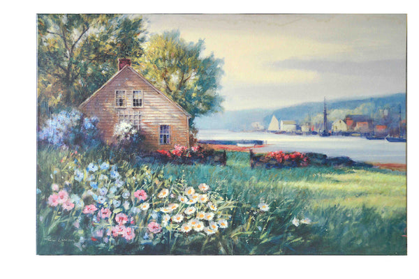 Harbor View by Paul Landry - 24 X 36 Inches (Giclee Canvas Ready to Hang)