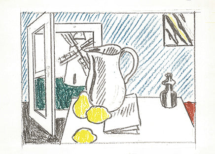 Still Life with Wind Miller, 1973 by Roy Lichtenstein - 4 X 6 Inches (10 Postcards)