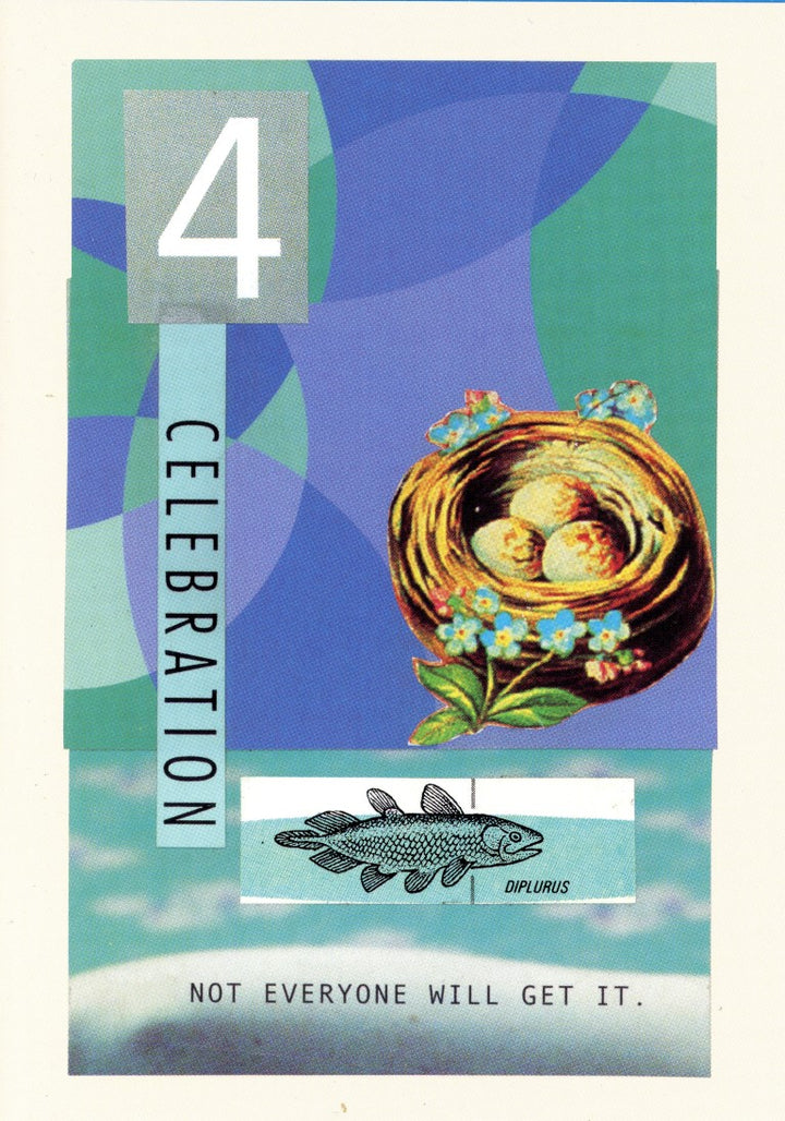 4 Celebration by Laser Rosenberg - 5 X 7 Inches (Note Card)
