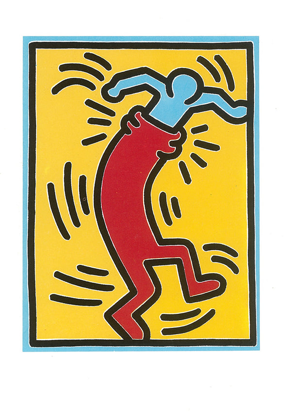 May, 1988 by Keith Haring - 5 X 7 Inches (Note Card)