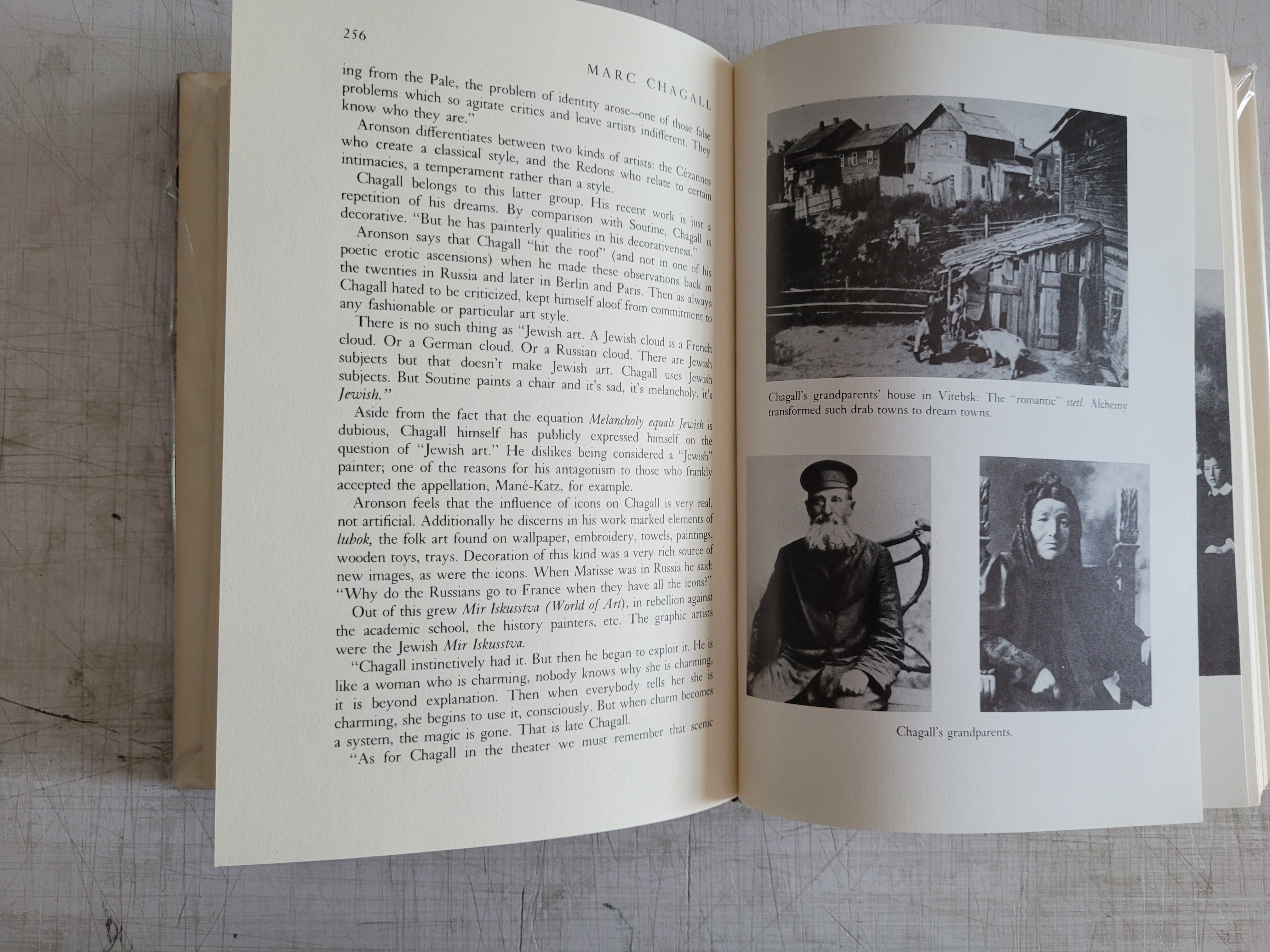 Marc Chagall: A Biography by Sidney Alexander (Vintage Hardcover Book ...