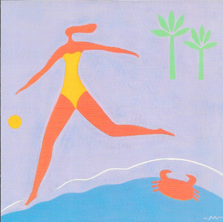  Cancer by Marie Bertrand - 6 X 6 Inches (10 Postcards)