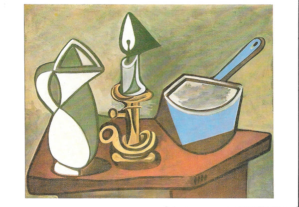 Candlestick, Jug and Enamelled Saucepan by Pablo Picasso, 1960 by Pablo Picasso - 4 X 6 Inches (10 Postcards) (Copy)