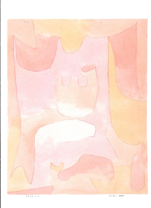 Cat's Idyll by Paul Klee - 4 X 6 Inches (10 Postcards)
