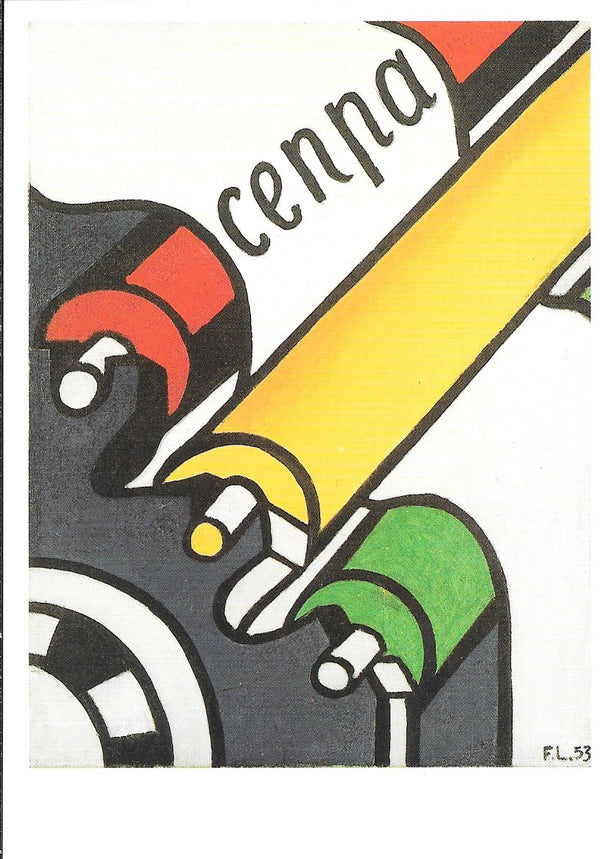 Cenpa, 1953 by Fernand Léger - 4 X 6 Inches (10 Postcards)