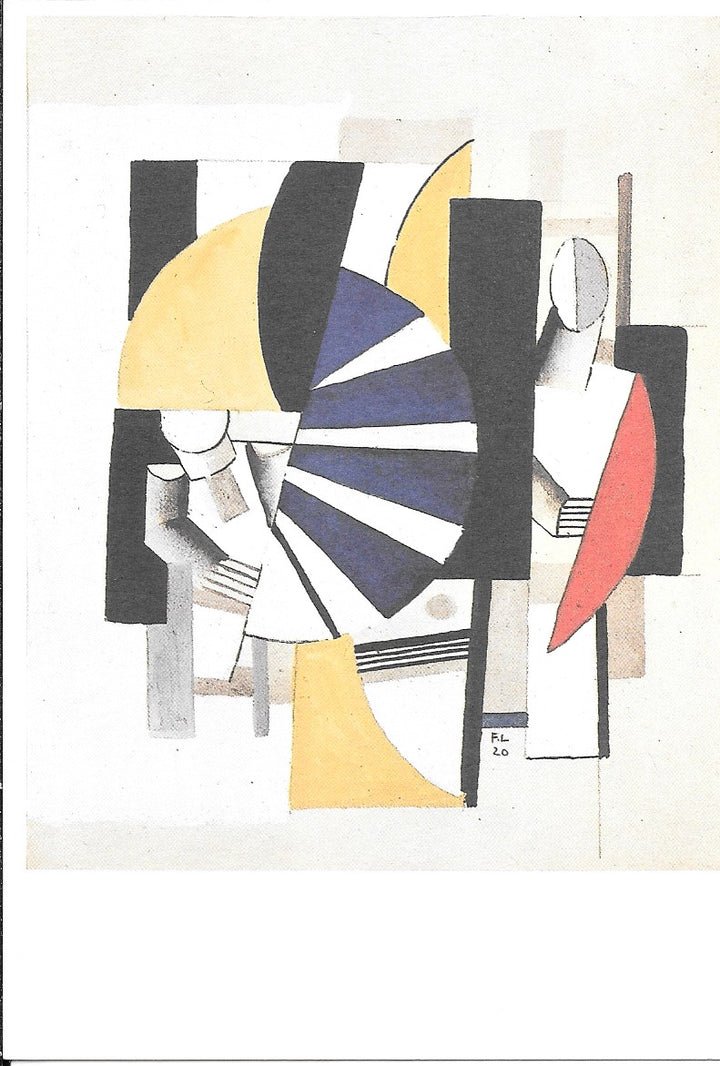 Composition by Fernand Léger - 4 X 6 Inches (10 Postcards)