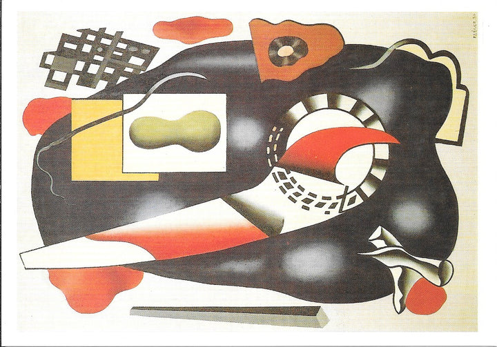 Composition for a Dining Room by Fernand Léger - 4 X 6 Inches (10 Postcards)