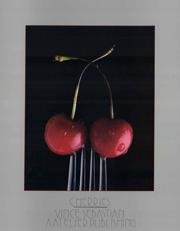 Cherries by Vince Sebastian - 16 X 20 Inches (Art Print)