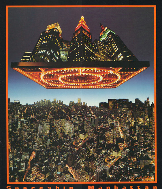 Spaceship Manhattan by Lombard - 8 X 10 Inches (Art Print)