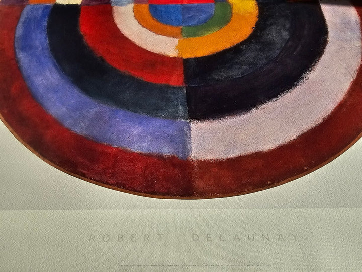 Premier Disque, 1913-1914 by Robert Delaunay - 40 X 40 Inches (Silkscreen / Sérigraphie)