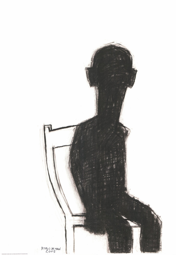 The Chair, 2005 by Petrus De Man - 28 X 40 Inches (Silkscreen / Sérigraphie)
