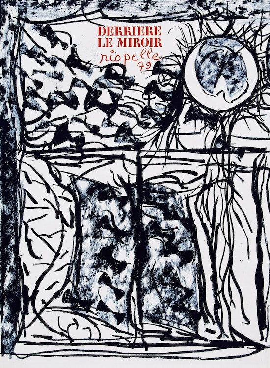 DLM No. 232, January, 1979 Complete Album by Jean-Paul Riopelle - 11 X 15 Inches (9 Lithographs from "Derriere le Miroir" series)