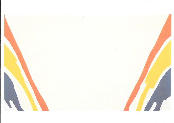 Delta Lota by Morris Louis - 4 X 6 Inches (10 Postcards)