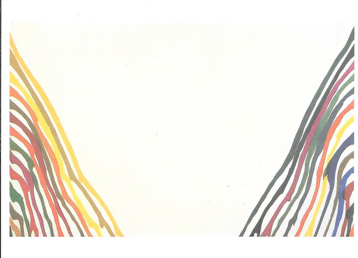 Delta Theta by Morris Louis - 4 X 6 Inches (10 Postcards)