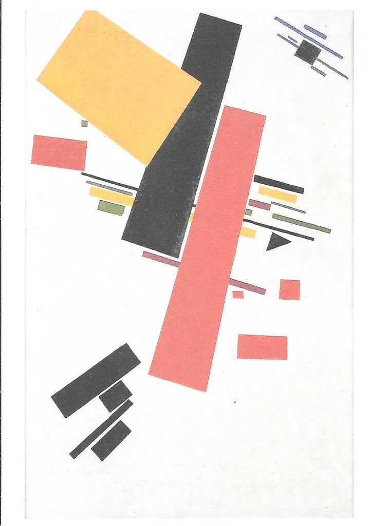 Dynamic Supremacy by Casimir Malevitch - 4 X 6 Inches (10 Postcards)