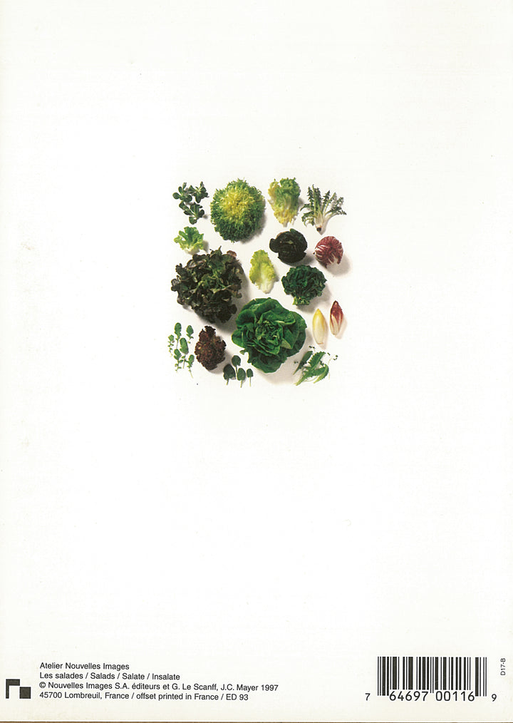 Salads by Atelier Nouvelles Images - 5 X 7 Inches (Note Card)