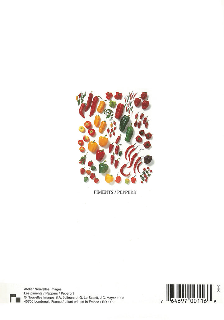 Peppers by Atelier Nouvelles Images - 5 X 7 Inches (Note Card)