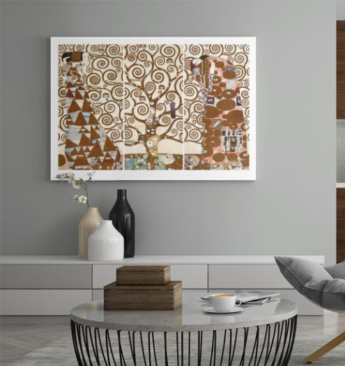 Mooie Tree of Life (kunstwerk) kunst op canvas, behang en Mooie Tree of Life (kunstwerk) kunst op canvas, behang en