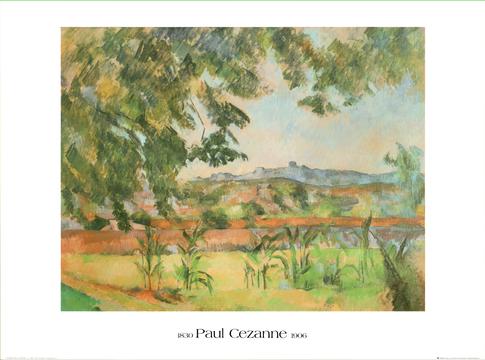 Le Pilon du Roi by Paul Cezanne - 24 X 32 Inches (Art Print)