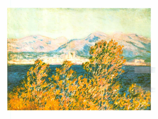 Antibes, View of the Cap, Mistral Wind, 1888 by Claude Monet - 24 X 32 Inches (Art Print)