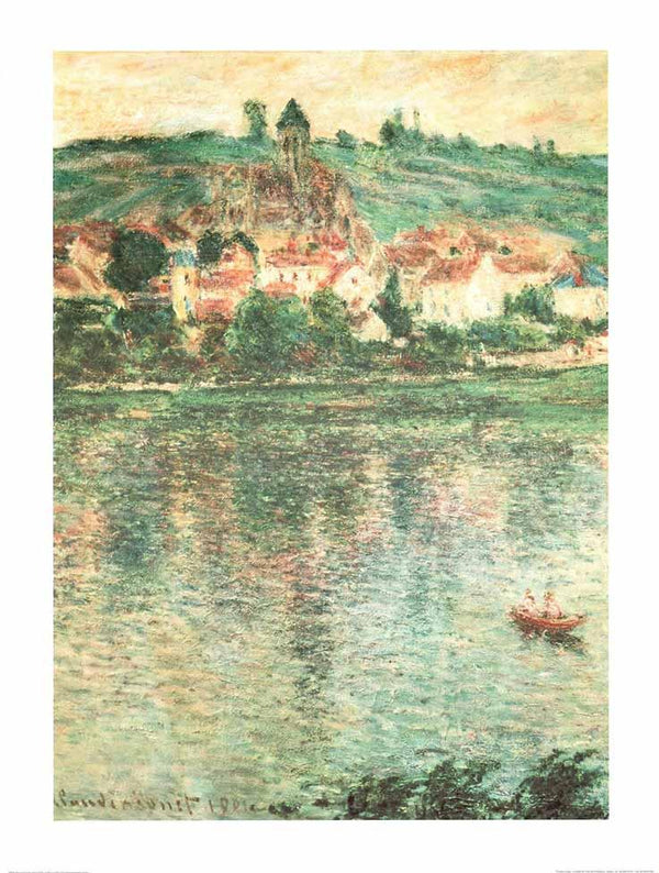 Vetheuil, 1901 by Claude Monet - 24 X 32 Inches (Art Print)
