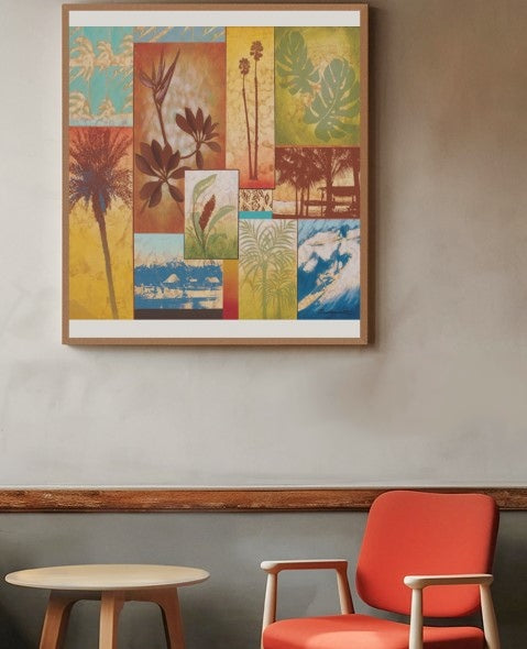 Trade Winds by Val Bustamonte- 27 X 27 Inches (Art Print)