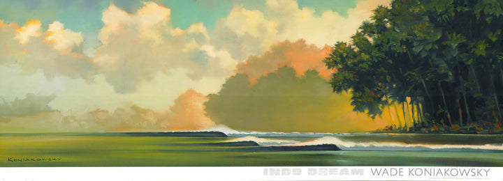 Indo Dream by Wade Koniakowsky - 13 X 36 Inches (Art Print)