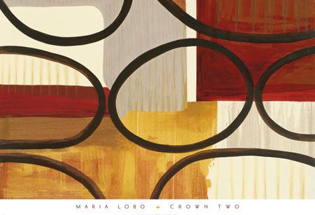 Crown Two by Maria Lobo - 26 X 38 Inches (Art Print)