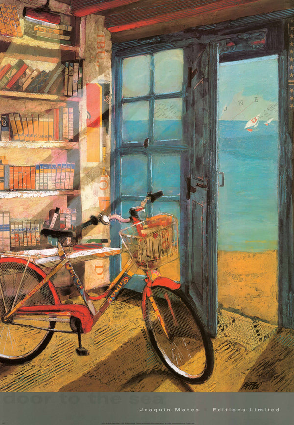 Door to the Sea by Joaquin Mateo - 18 X 26 Inches (Art Print)