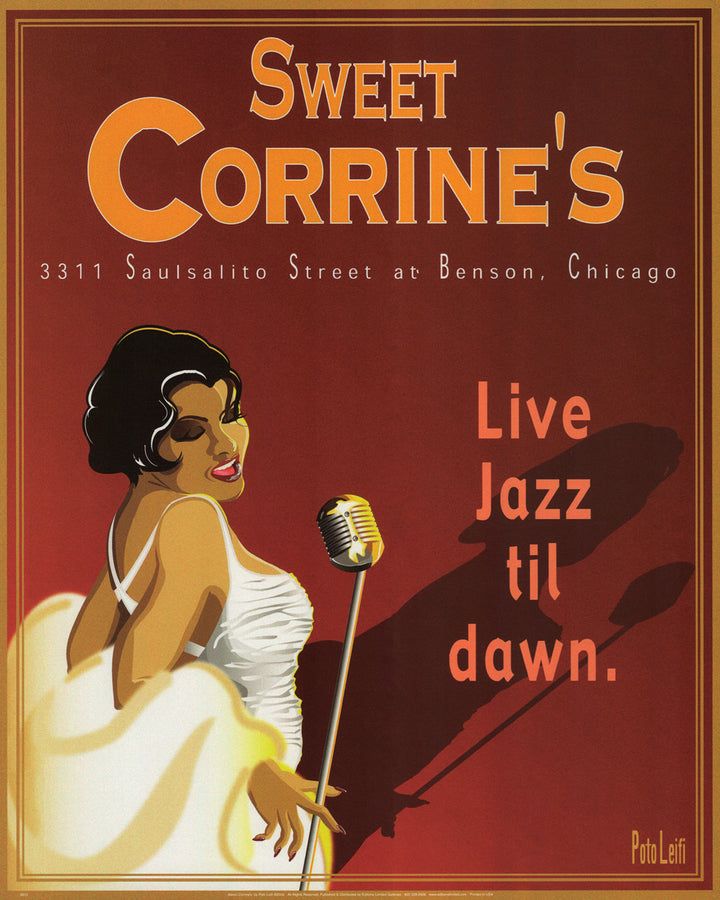 Sweet Corrine's by Poto Leifi - 16 X 20 Inches (Art Print)