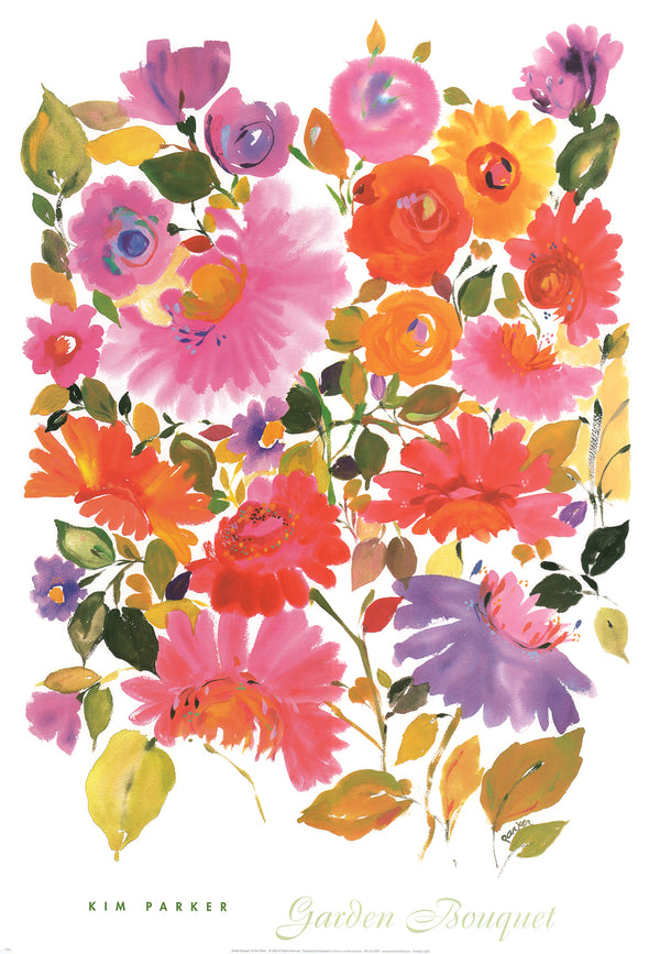 Garden Bouquet by Kim Parker - 18 X 26 Inches (Art Print)