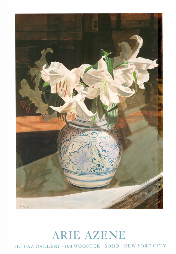 Untitled by Arie Azene - 27 X 39 Inches (Offset Lithography)