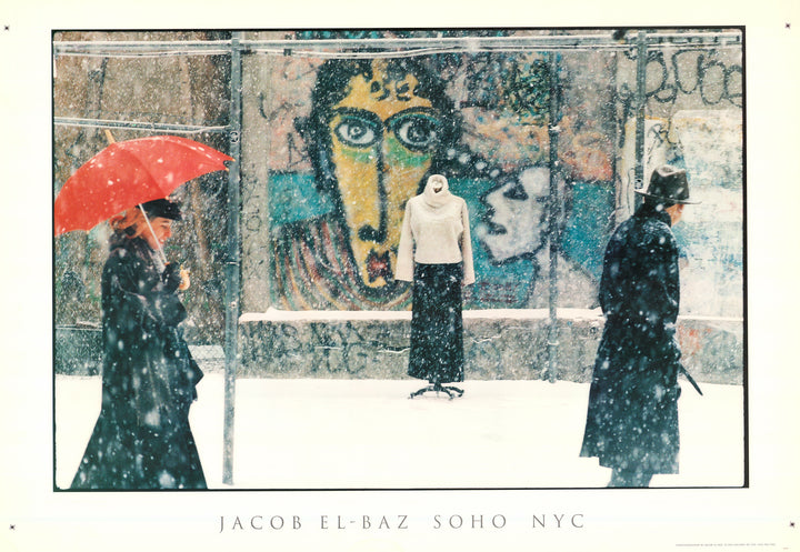 Untitled by Jacob El-Baz - 26 X 40 Inches (Offset Lithography)
