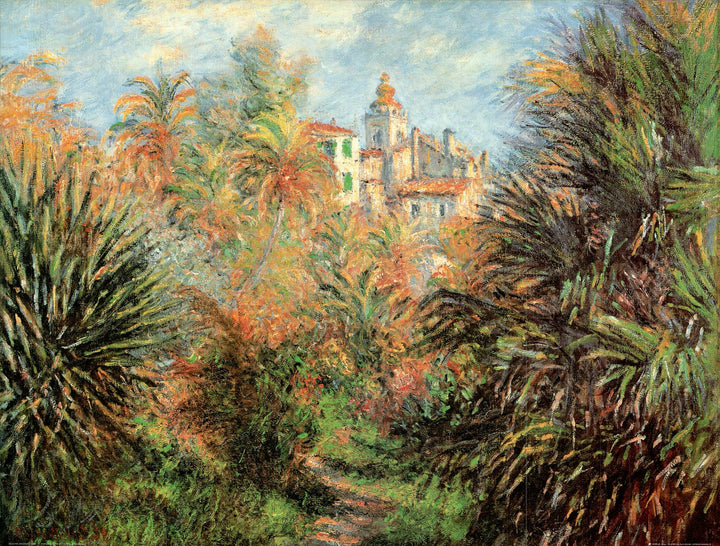 Jardins de Bordighera by Claude Monet - 24 X 32 Inches (Art Print)