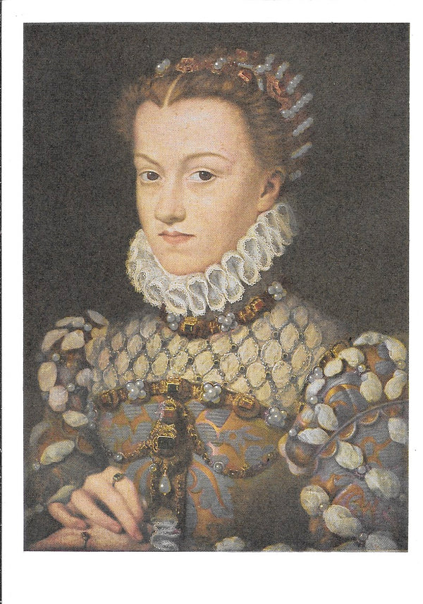 Elisabeth d'Autriche by Clouet - 4 X 6 Inches (10 Postcards)