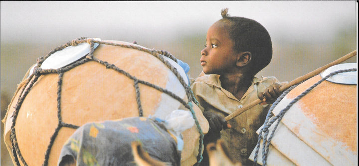 Enfant Peul Bororo by Philippe Bourseiller 5 X 9 Inches (10 Postcards)