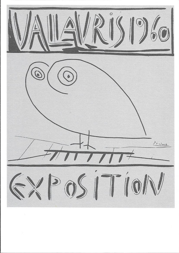 Exhibition Poster, 1960 by Pablo Picasso - 4 X 6 Inches (10 Postcards)