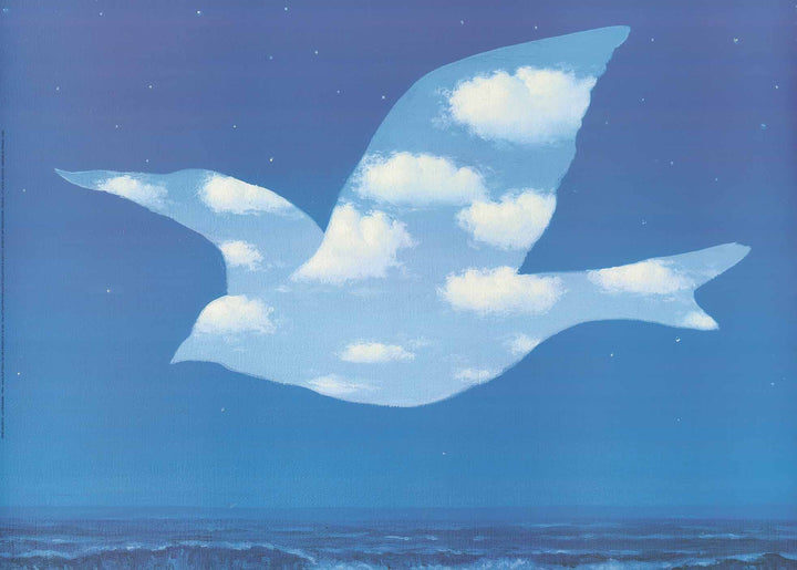 La Promesse, 1950 by René Magritte - 20 X 28 Inches (Offset Lithograph)