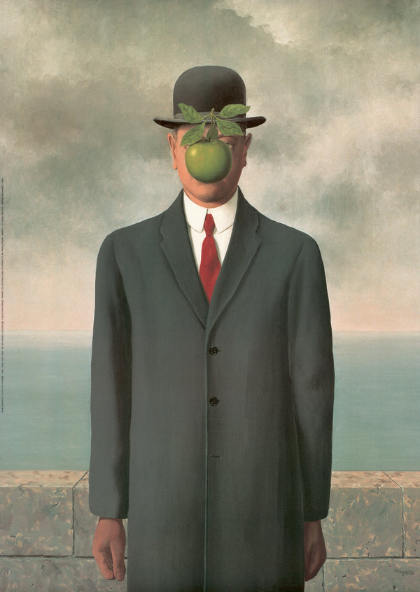 The Son of Man, 1964 by René Magritte - 20 X 28 Inches (Offset Lithograph)