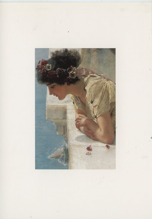 Position Avantageuse by Lawrence Alma-Tadema - 4 X 6 Inches (10 Postcards)