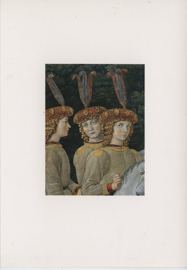 Le Cortège des Rois Mages by Gozzoli - 4 X 6 Inches (10 Postcards)