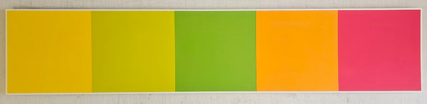 Postulate II, 2002 by Vlado Fieri - 12 X 58 Inches (Plexiglas / Acrylic)